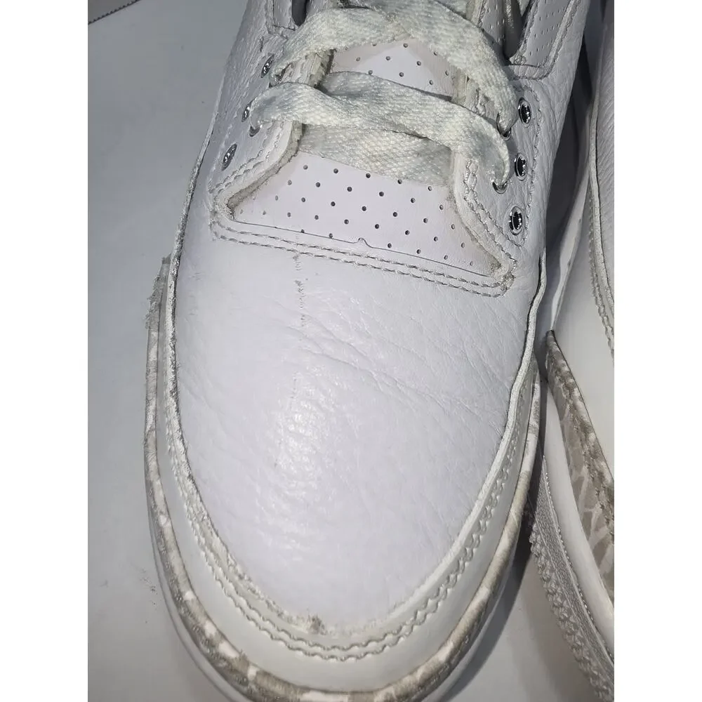 Jordan Air Jordan 3 Retro 2025 Pure Money White/Gray Men's Sneaker CT8532-111